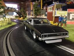 Scalextric style Carrera Dodge Charger Street Car Slot Car