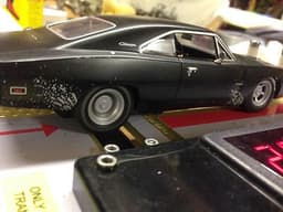 Scalextric style Carrera Dodge Charger Street Car Slot Car