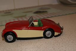 scalextric TIN PLATE AUSTIN HEALEY original