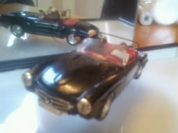 SCALEXTRIC VINTAGE JAMES BOND MERCEDES (BADDY) SPORTS CAR