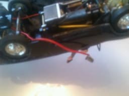 SCALEXTRIC VINTAGE JAMES BOND MERCEDES (BADDY) SPORTS CAR