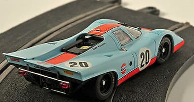 SLOT CAR, SCALEXTRIC: FLY: PORSCHE 917 GULF #20 SIFFERT/REDMAN LE MANS 1970