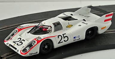 SLOTCAR, SCALEXTRIC: FLY: PORSCHE 917 LH #25 VIC ELFORD LE MANS 1970: WITH CASE.