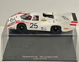 SLOTCAR, SCALEXTRIC: FLY: PORSCHE 917 LH #25 VIC ELFORD LE MANS 1970: WITH CASE.