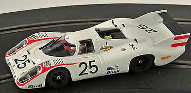 SLOTCAR, SCALEXTRIC: FLY: PORSCHE 917 LH #25 VIC ELFORD LE MANS 1970: WITH CASE.