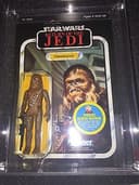 STAR WARS CHEWBACCA -48 BACK GRADED -UKG - F80% - UNPUNCHED