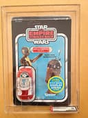 STAR WARS ESB R2-D2 SENSORSCOPE 45 BACK FIGURE AFA GRADED 80 NM KENNER