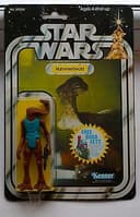 STAR WARS VINTAGE 20 BACK HAMMERHEAD FIGURE ON KENNER CARD