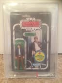 Star Wars Vintage Kenner ESB Han Solo Bespin AFA 85 1982 48 back-C