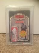 Star Wars Vintage Kenner ESB Hoth SnowTrooper AFA 85 1980 41 Back-A UNP