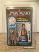 Star Wars Vintage Kenner POTF Lando Calrissian AFA 85 1985