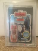 Star Wars Vintage Kenner Rebel Soldier AFA 85 1981 45 Back UNP