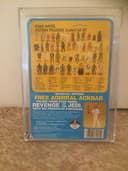 Star Wars Vintage Kenner Zuckuss AFA 85 1982 48 Back-C UNP