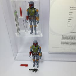 STAR WARS VINTAGE LILI LEDY MEXICAN RARE FIGURE ROTJ BOBA FETT REMOVABLE ROCKET