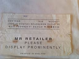 SUPERCAR 272 BUDGIE TOYS Mike Mercury VERY RARE VINTAGE 1962+ SHOPDisplay