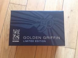 Tekno 1:50 Die Cast Model scania Golden Griffin