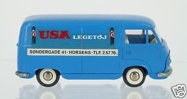 TEKNO #415 FORD TAUNUS TRANSIT VAN USA LEGETOJ ALL ORIGINAL