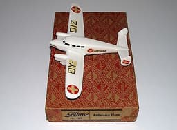 Tekno Denmark #488 Vintage Ambulance Plane Very Rare Mint Box Condition