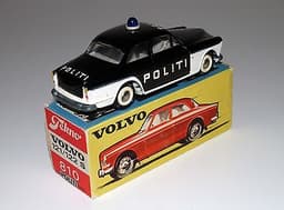 Tekno Denmark #810 Vintage Volvo Amazon "POLITI" from 1957 Ultra Rare Mint Box