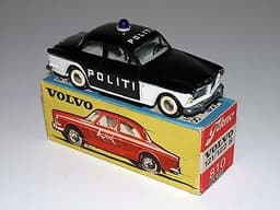 Tekno Denmark #810 Vintage Volvo Amazon "POLITI" from 1957 Ultra Rare Mint Box