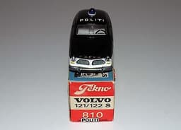 Tekno Denmark #810 Vintage Volvo Amazon "POLITI" from 1957 Ultra Rare Mint Box