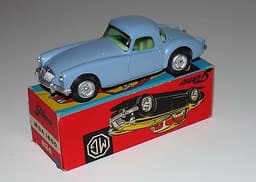 Tekno Denmark #824 Vintage MGA 1600 From 1959 Very Rare Mint Box Condition