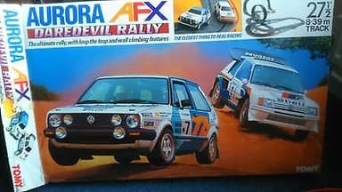 TOMY AURORA \'DAREDEVIL RALLY\' - SLOT CAR RACE SET