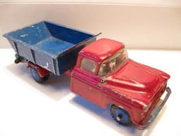 VILMER-DENMARK-CHEVROLET 6400 TIPPER-VERY RARE ITEM-W/PLASTIC WHEELS-1957