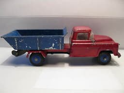 VILMER-DENMARK-CHEVROLET 6400 TIPPER-VERY RARE ITEM-W/PLASTIC WHEELS-1957