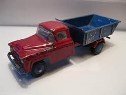 VILMER-DENMARK-CHEVROLET 6400 TIPPER-VERY RARE ITEM-W/PLASTIC WHEELS-1957