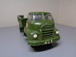 VILMER DENMARK VINTAGE 1950\'S BEDFORD MILITARY TRUCK VERY RARE VERY GOOD COND.