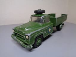 VILMER DENMARK VINTAGE 1950\'S CHEVROLET MILITARY TRUCK VERY RARE ITEM GOOD COND.