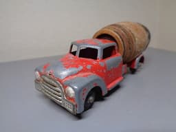 VILMER DENMARK VINTAGE 1950\'S DODGE BARREL TRUCK VERY RARE ITEM GOOD CONDITION