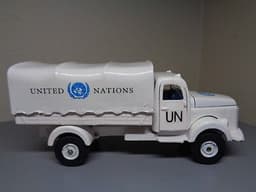 VILMER DENMARK VINTAGE 1950\'S VOLVO TRUCK UN UNITED NATIONS ULTRA RARE ITEM