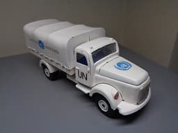 VILMER DENMARK VINTAGE 1950\'S VOLVO TRUCK UN UNITED NATIONS ULTRA RARE ITEM