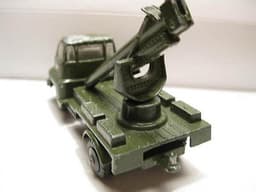 Vilmer toys, Denmark VERY RARE. Bedford ,military truck,w/huge cannon ,1960\'.