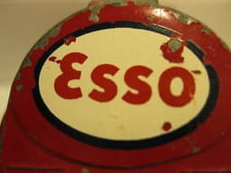 Vilmer toys,Made in Denmark VERY RARE. Bedford \"ESSO FUEL TRUCK\",1960\'s
