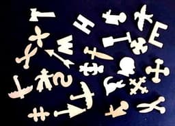 Vintage 1000 piece Enid Stocken Old Wooden Jigsaw Puzzle