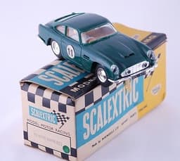 Vintage 1960s Scalextric E/3 Aston Martin GT Car - Boxed.