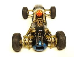 vintage 60s Miyazawa slot car brass formula Lotus Ford. 1.24