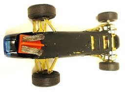 vintage 60s Miyazawa slot car brass formula Lotus Ford. 1.24