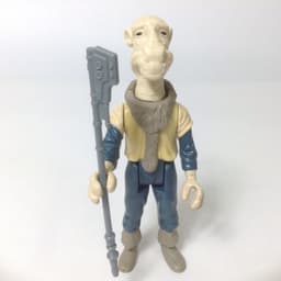 Vintage Kenner Star Wars Figure - RARE Last 17 Yak Face 1985 & Original Weapon