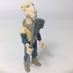 Vintage Kenner Star Wars Figure - RARE Last 17 Yak Face 1985 & Original Weapon