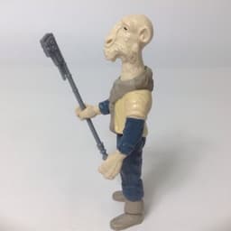 Vintage Kenner Star Wars Figure - RARE Last 17 Yak Face 1985 & Original Weapon