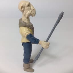 Vintage Kenner Star Wars Figure - RARE Last 17 Yak Face 1985 & Original Weapon