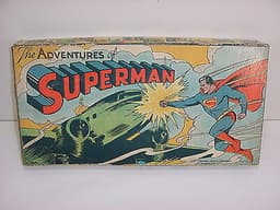 Vintage Original 1940 Adventures of Superman Milton Bradley Board Game Complete