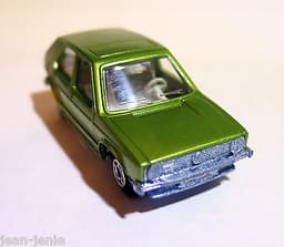 Vintage POLISTIL Volkswagen VW Golf Diecast Car Model Italy RJ51 1970\'s Politoys