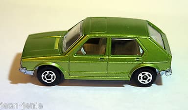 Vintage POLISTIL Volkswagen VW Golf Diecast Car Model Italy RJ51 1970\'s Politoys