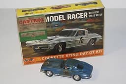 Vintage Revell Model Racer Slot Scar Scalextric Corvette Stingray GT (myref165n)
