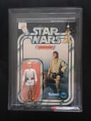 Vintage Star Wars 12 back Kenner Luke MOC sealed carded AFA not UKG